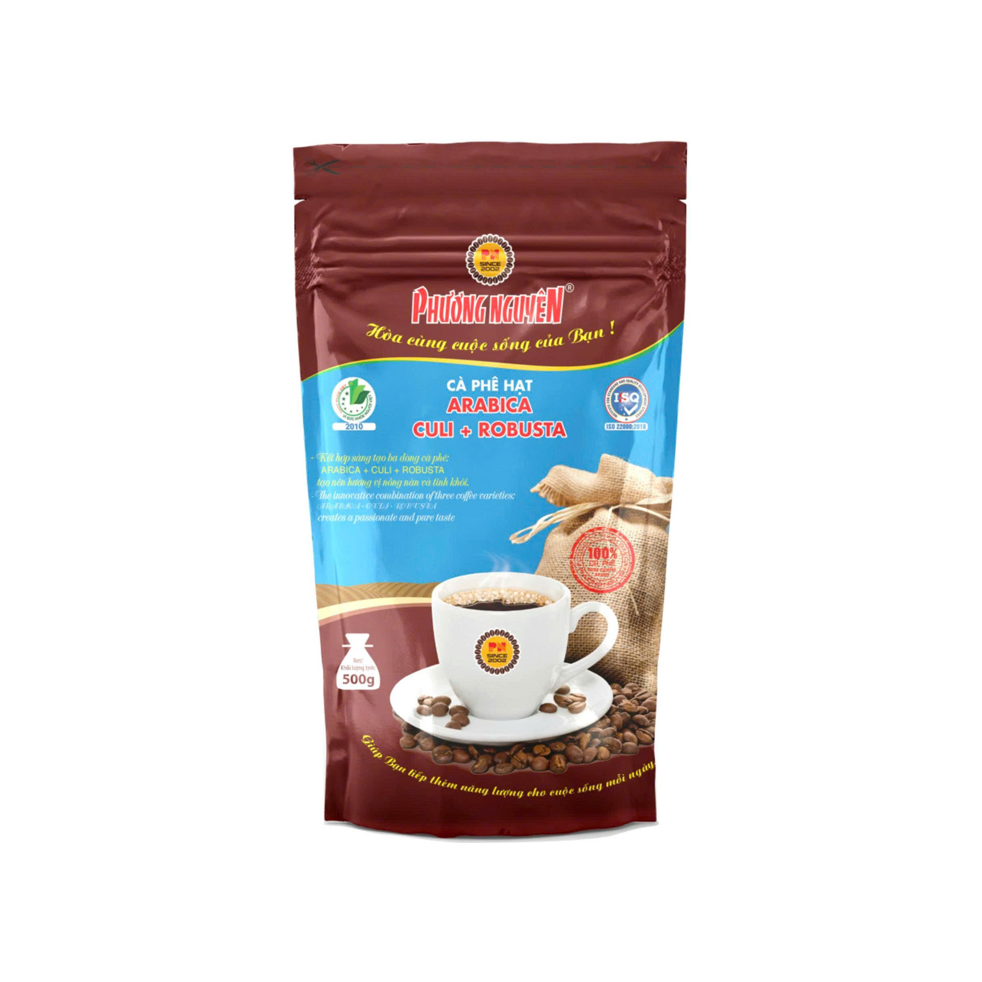 Cà phê hạt Arabica & Culi & Robusta (500g)