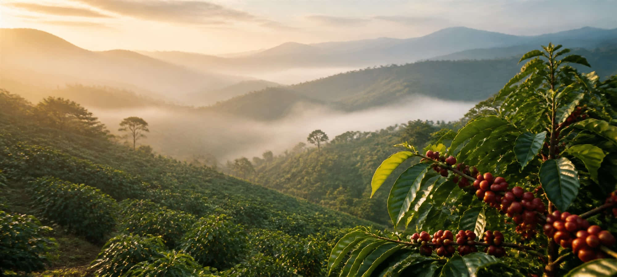 Vùng cà phê Hướng Phùng giữa sương núi Trường Sơn